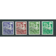 Francia - Preobliterados Yvert 119/22 ** Mnh