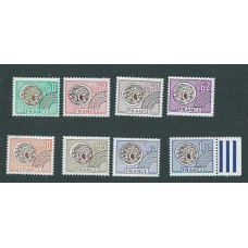 Francia - Preobliterados Yvert 138/45 ** Mnh  Moneda galesa
