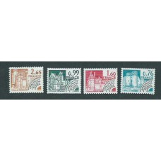 Francia - Preobliterados Yvert 166/9 ** Mnh  Monumentos históricos