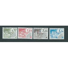 Francia - Preobliterados Yvert 174/7 ** Mnh  Monumentos históricos