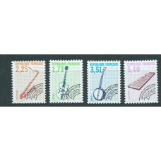 Francia - Preobliterados Yvert 224/7 ** Mnh  Instrumentos musicales