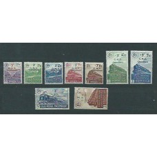 Francia - Paquetes Postales Yvert 191/9 * Mh  Trenes