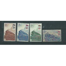 Francia - Paquetes Postales Yvert 204/7 * Mh  Trenes