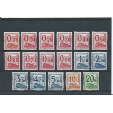 Francia - Paquetes Postales 0-50Kg Yvert 31/47 ** Mnh  Trenes