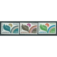 Francia - Servicio Yvert 50/2 ** Mnh  UNESCO