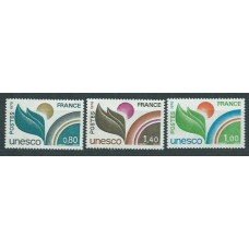 Francia - Servicio Yvert 50/2 ** Mnh  UNESCO