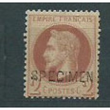 Francia - Specimen Yvert 10 * Mh