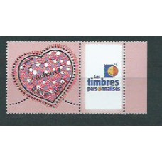 Francia - Personalizados Yvert 3747A ** Mnh  San Valentín