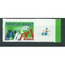 Francia - Personalizados Yvert 3936B ** Mnh  Deportes fútbol