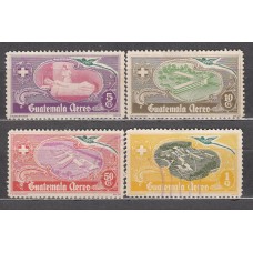 Guatemala - Aereo Yvert 179/82 usado