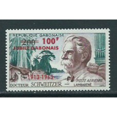 Gabon - Aereo Yvert 11 ** Mnh  Peersonaje