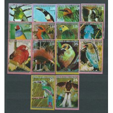 Guinea Ecuatorial - Yvert 53+A.38 sin dentar ** Mnh  Fauna aves