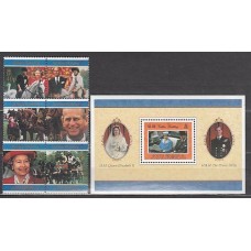 Falkland - Georgia del Sur Correo Yvert 272/7+H,6 ** Mnh Personajes