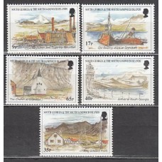 Falkland - Georgia del Sur Correo Yvert 288/92 ** Mnh