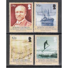 Falkland - Georgia del Sur Correo Yvert 398/401 ** Mnh Barcos