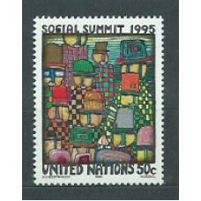 Naciones Unidas - Nueva York Correo 1995 Yvert 668 ** Mnh