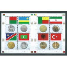 Naciones Unidas - Ginebra Correo 2008 Yvert 602/9 ** Mnh Banderas