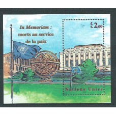 Naciones Unidas - Ginebra Hojas Yvert 13 ** Mnh