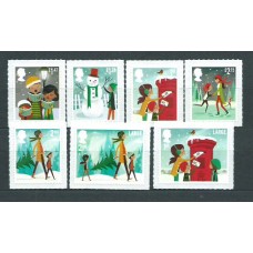 Gran Bretaña - Correo 2014 Yvert 4070/76 ** Mnh Navidad