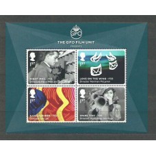 Gran Bretaña - Correo 2014 Yvert 4013/4016 ** Mnh Cine