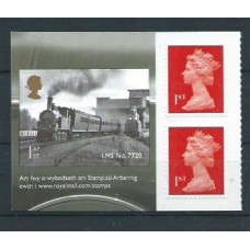 Gran Bretaña - Correo 2014 Yvert 4054 ** Mnh Trenes