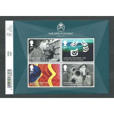 Gran Bretaña - Correo 2014 Yvert F4013 con codigo de barras ** Mnh Cine