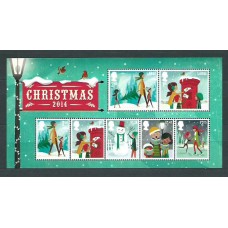 Gran Bretaña - Correo 2014 Yvert F 4063 ** Mnh Navidad