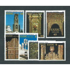 Grecia - Correo 1981 Yvert 1440/6 ** Mnh Santuarios