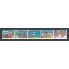 Grecia - Correo 1988 Yvert 1669/73A ** Mnh Olimpiadas de Seul
