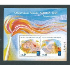 Grecia - Hojas Yvert 29 ** Mnh Olimpiadas de Atenas