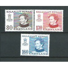 Groenlandia - Correo 1979 Yvert 100/102 ** Mnh