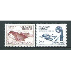 Groenlandia - Correo 1982 Yvert 126/27 ** Mnh Fauna
