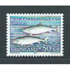Groenlandia - Correo 1983 Yvert 128 ** Mnh Fauna Peces
