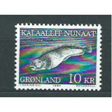 Groenlandia - Correo 1984 Yvert 142 ** Mnh Fauna Peces