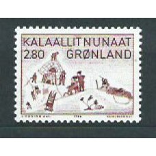 Groenlandia - Correo 1986 Yvert 155 ** Mnh