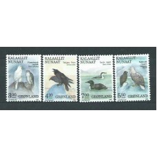 Groenlandia - Correo 1988 Yvert 169/72 ** Mnh Fauna Aves
