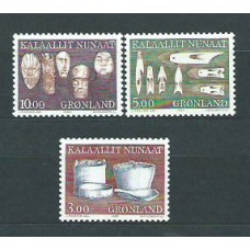 Groenlandia - Correo 1988 Yvert 174/6 ** Mnh