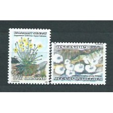 Groenlandia - Correo 1989 Yvert 185/6 ** Mnh Flora