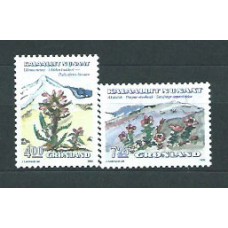 Groenlandia - Correo 1992 Yvert 211/2 ** Mnh Flora