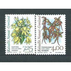 Groenlandia - Correo 1995 Yvert 244/5 ** Mnh Flora