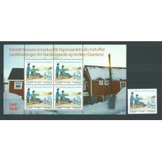 Groenlandia - Correo 1996 Yvert 275+H.11 ** Mnh