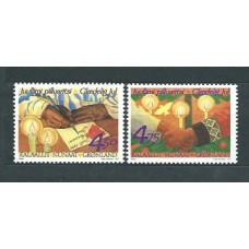 Groenlandia - Correo 1999 Yvert 322/3 ** Mnh Navidad