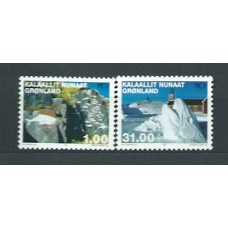 Groenlandia - Correo 2002 Yvert 355/6 ** Mnh