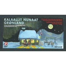 Groenlandia - Correo 2003 Yvert 384 Carnet ** Mnh Navidad