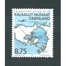 Groenlandia - Correo 2004 Yvert 392 ** Mnh Mapa