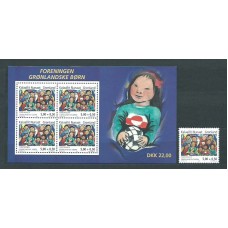 Groenlandia - Correo 2004 Yvert 398+H.28 ** Mnh