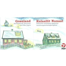 Groenlandia - Correo 2004 Yvert 408 Carnet ** Mnh Navidad