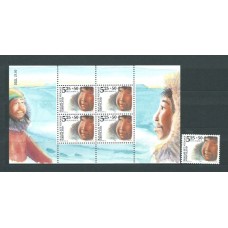 Groenlandia - Correo 2005 Yvert 418+H.30 ** Mnh