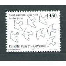 Groenlandia - Correo 2006 Yvert 439 ** Mnh Aves