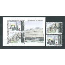 Groenlandia - Correo 2007 Yvert 464/5+H.36 ** Mnh